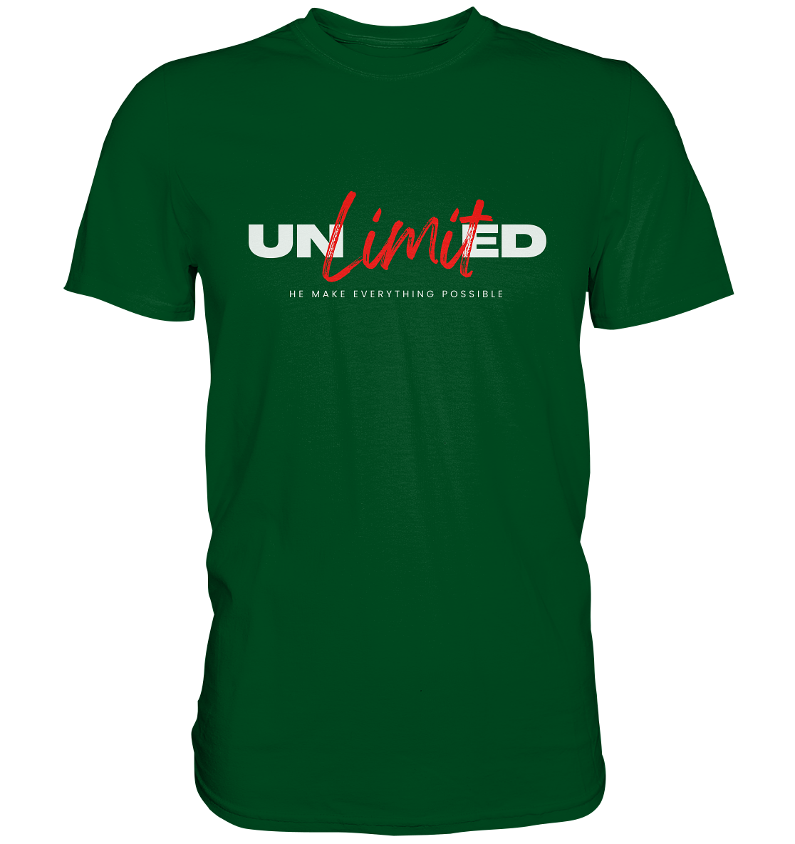 Unbegrenzte Möglichkeiten "Unlimited" - Premium Shirt