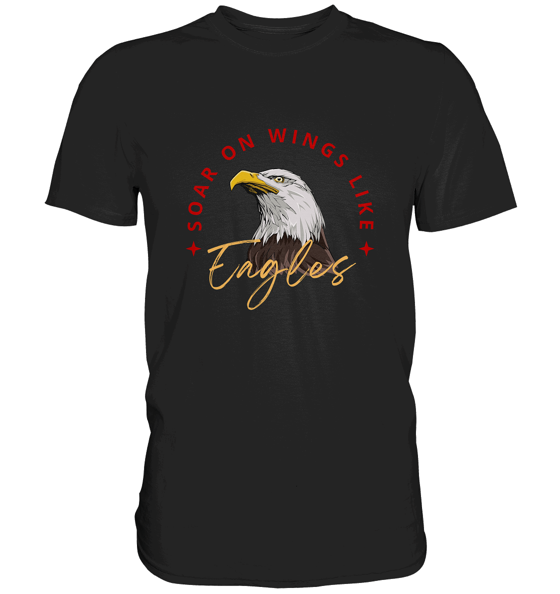 Flügel der Hoffnung - Inspiriert von Jesaja 40:31  - Premium Shirt
