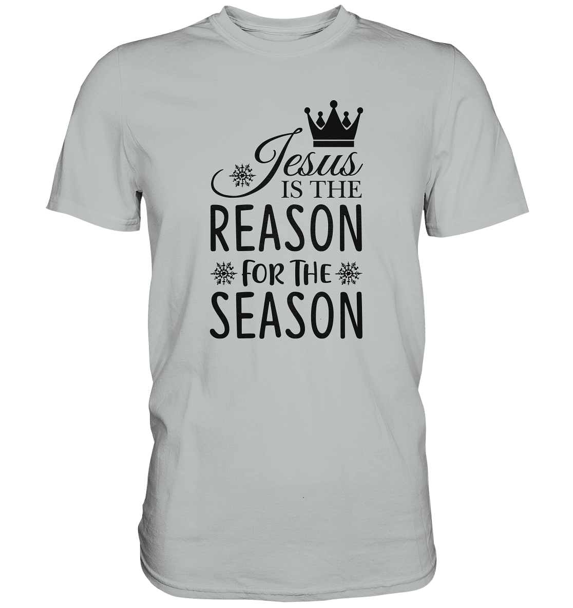 Jesus – Der Grund für die Weihnachtszeit | Christliche Geschenke - Premium Shirt