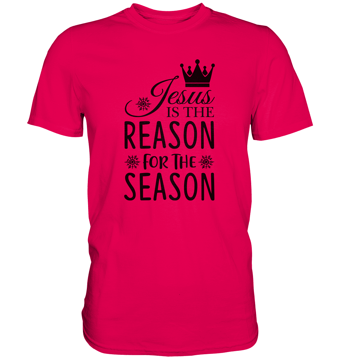 Jesus – Der Grund für die Weihnachtszeit | Christliche Geschenke - Premium Shirt