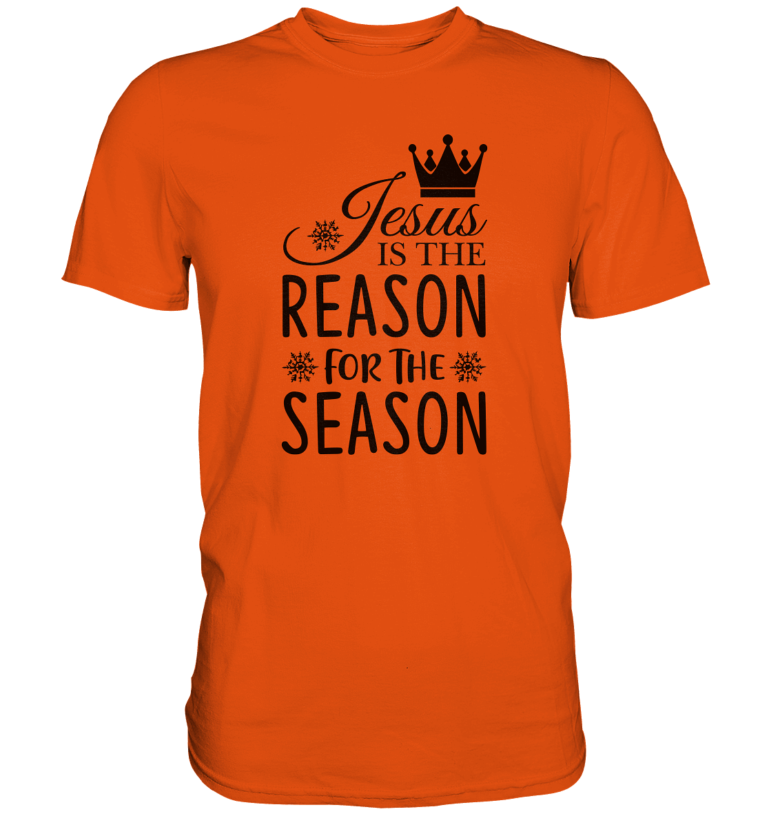 Jesus – Der Grund für die Weihnachtszeit | Christliche Geschenke - Premium Shirt