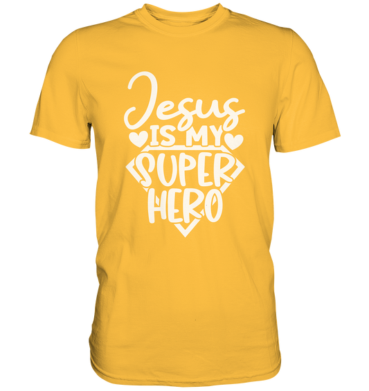 Jesus ist mein Superheld - Premium Shirt