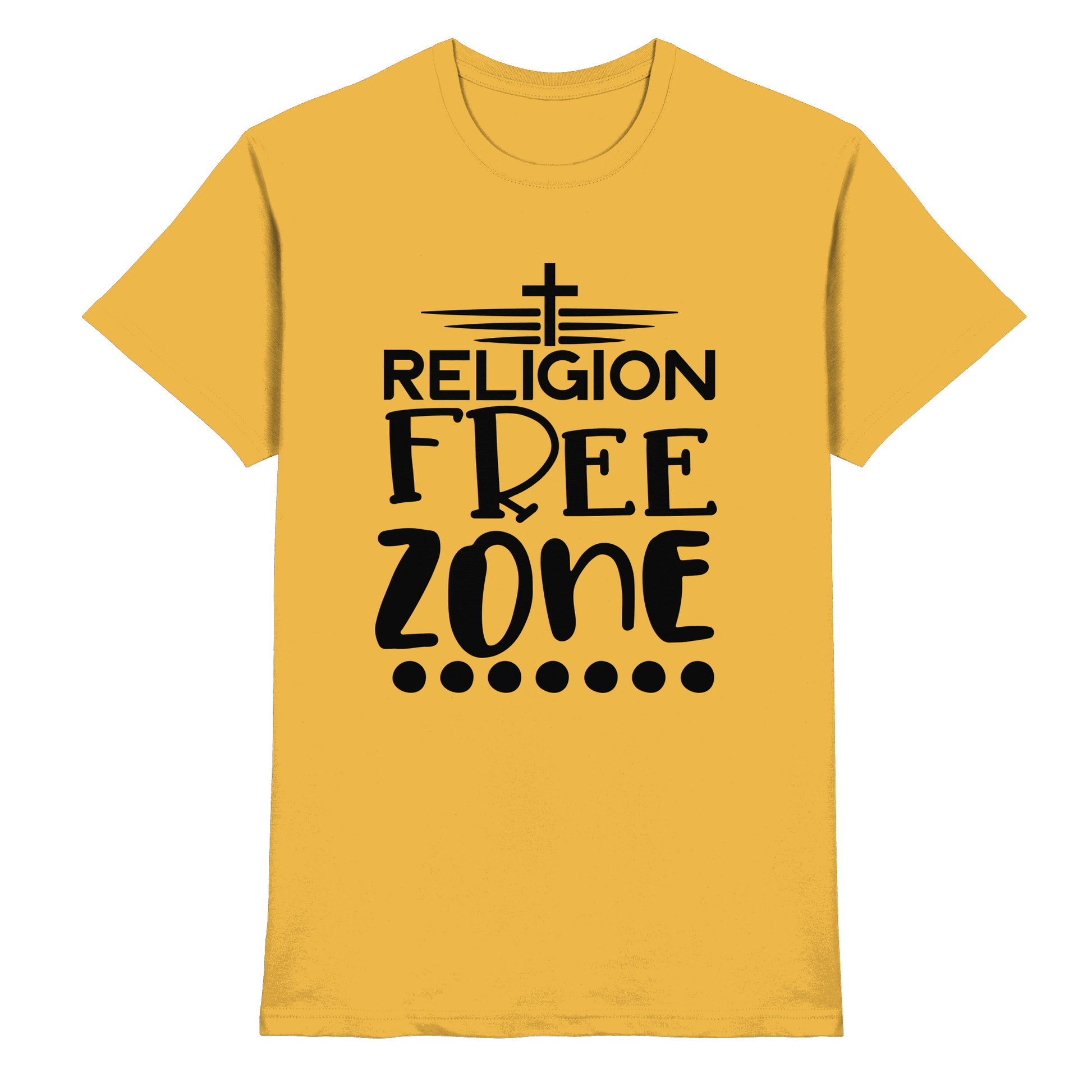 Religion Free Zone | Christliche Kleidung & Geschenke mit Botschaft - Premium Shirt