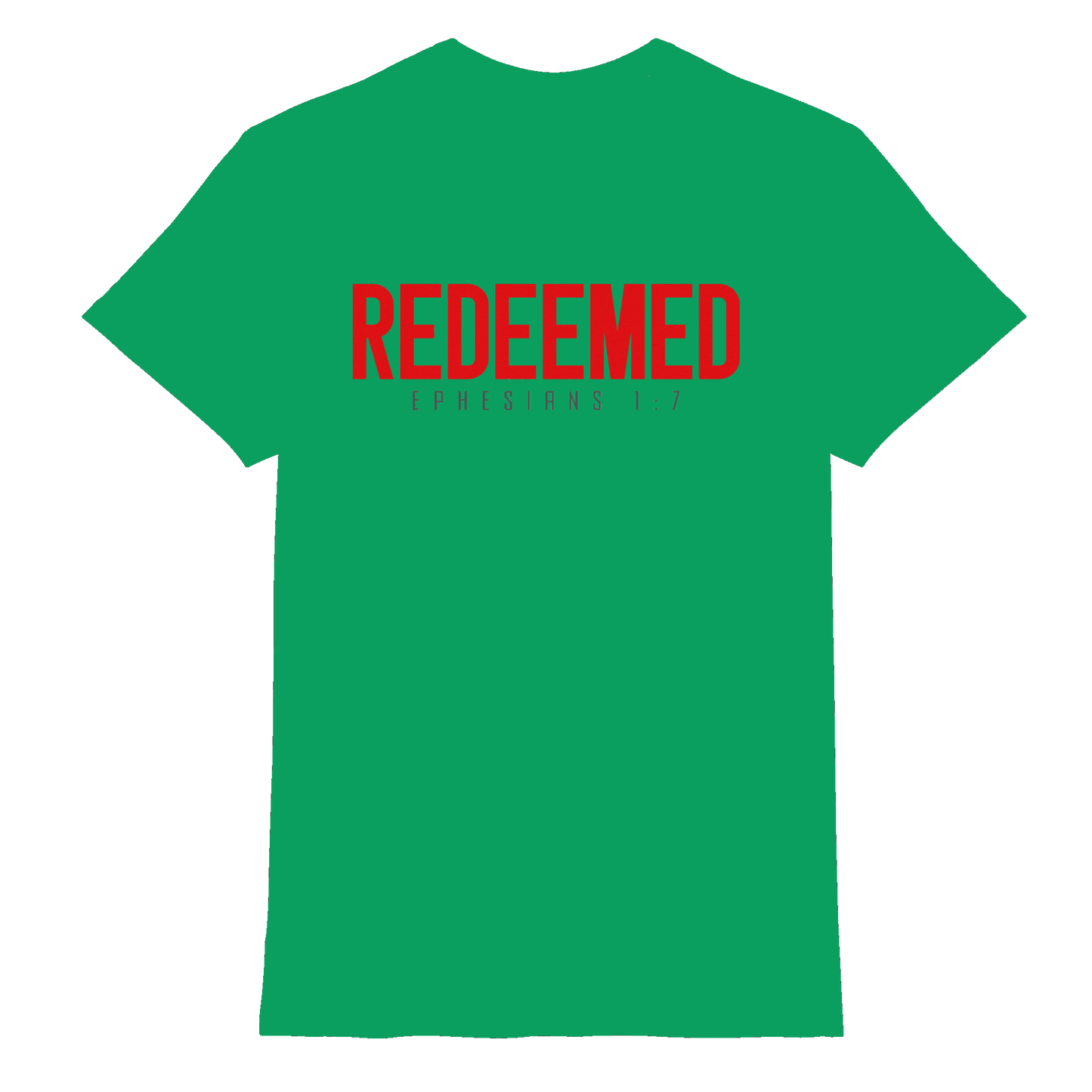 Redeemed – Ephesians 1:7 – Erlöst durch sein Blut | Christliche Produkte - Premium Shirt