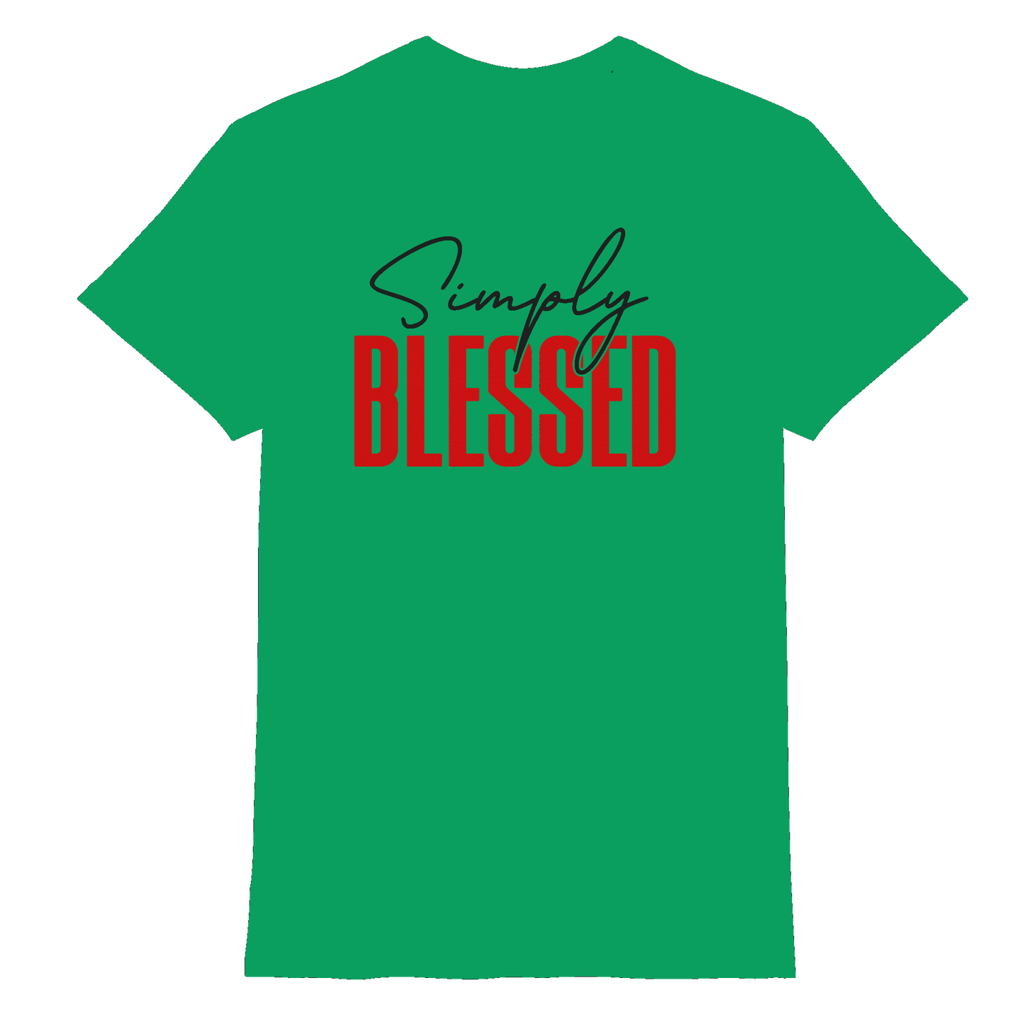 Simply Blessed | Christliches Design mit klarer Botschaft - Premium Shirt