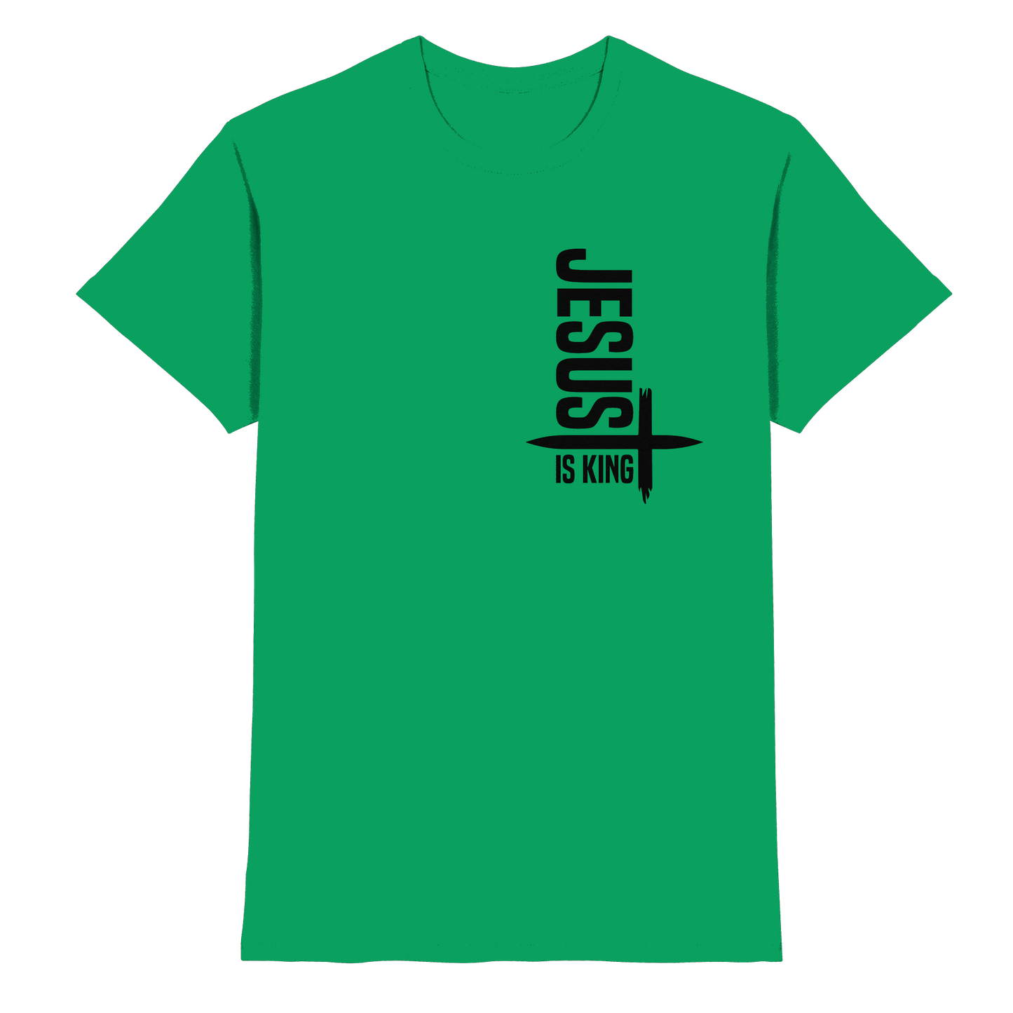 Jesus is King | Ein Statement des Glaubens - Premium Shirt