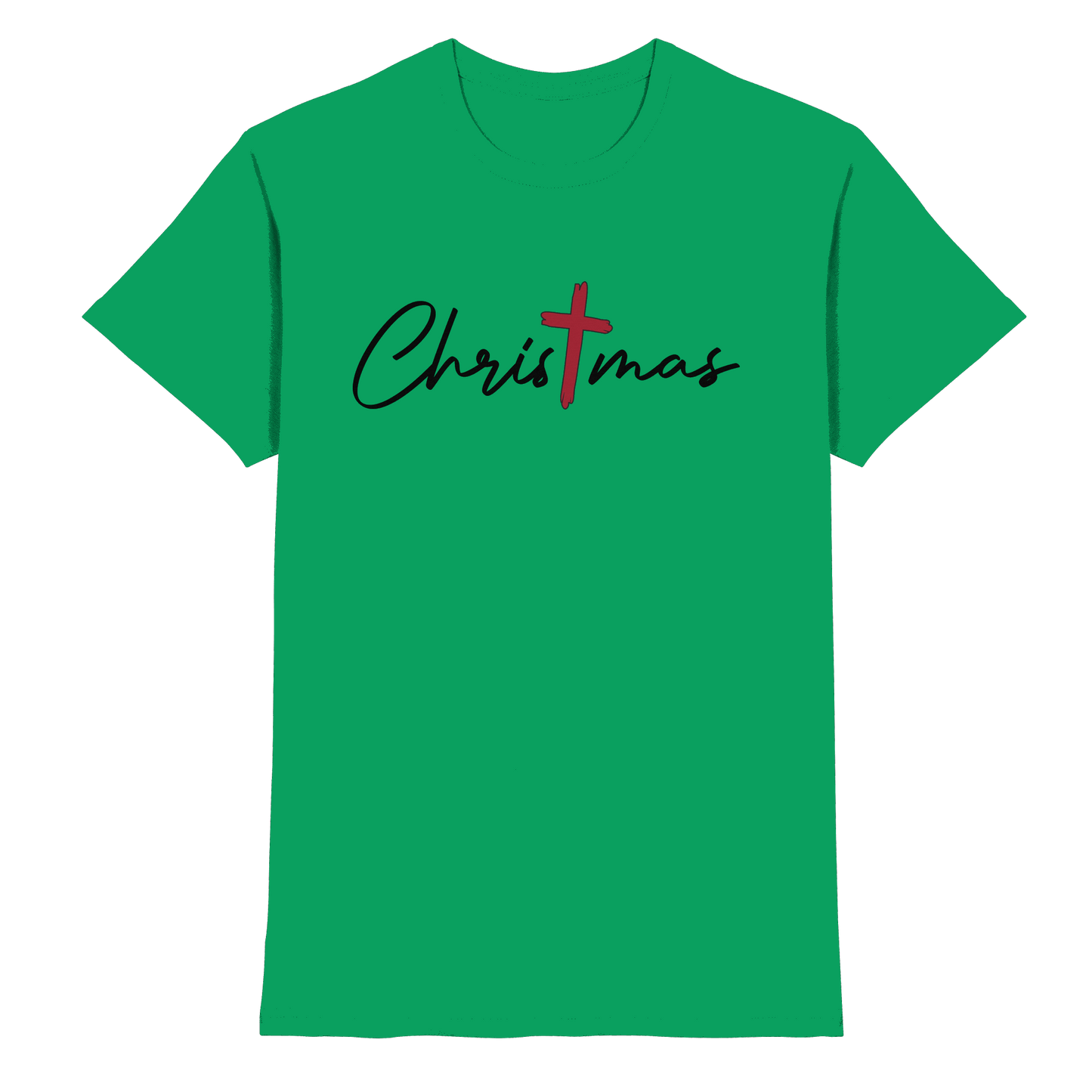 Christmas – das Kreuz im Mittelpunkt von Weihnachten | Christliches Design  - Premium Shirt