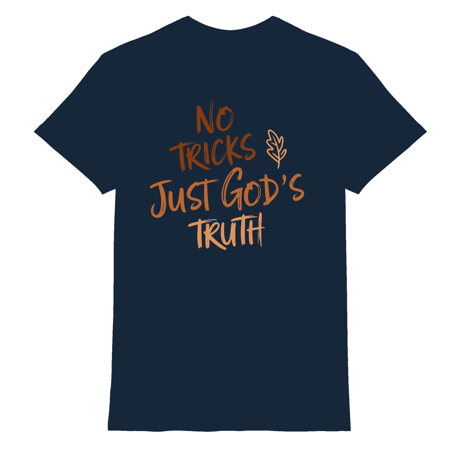 No Tricks – Just God’s Truth | Christliche Kleidung & Geschenke im Retro-Design für Herbst & Halloween - Premium Shirt