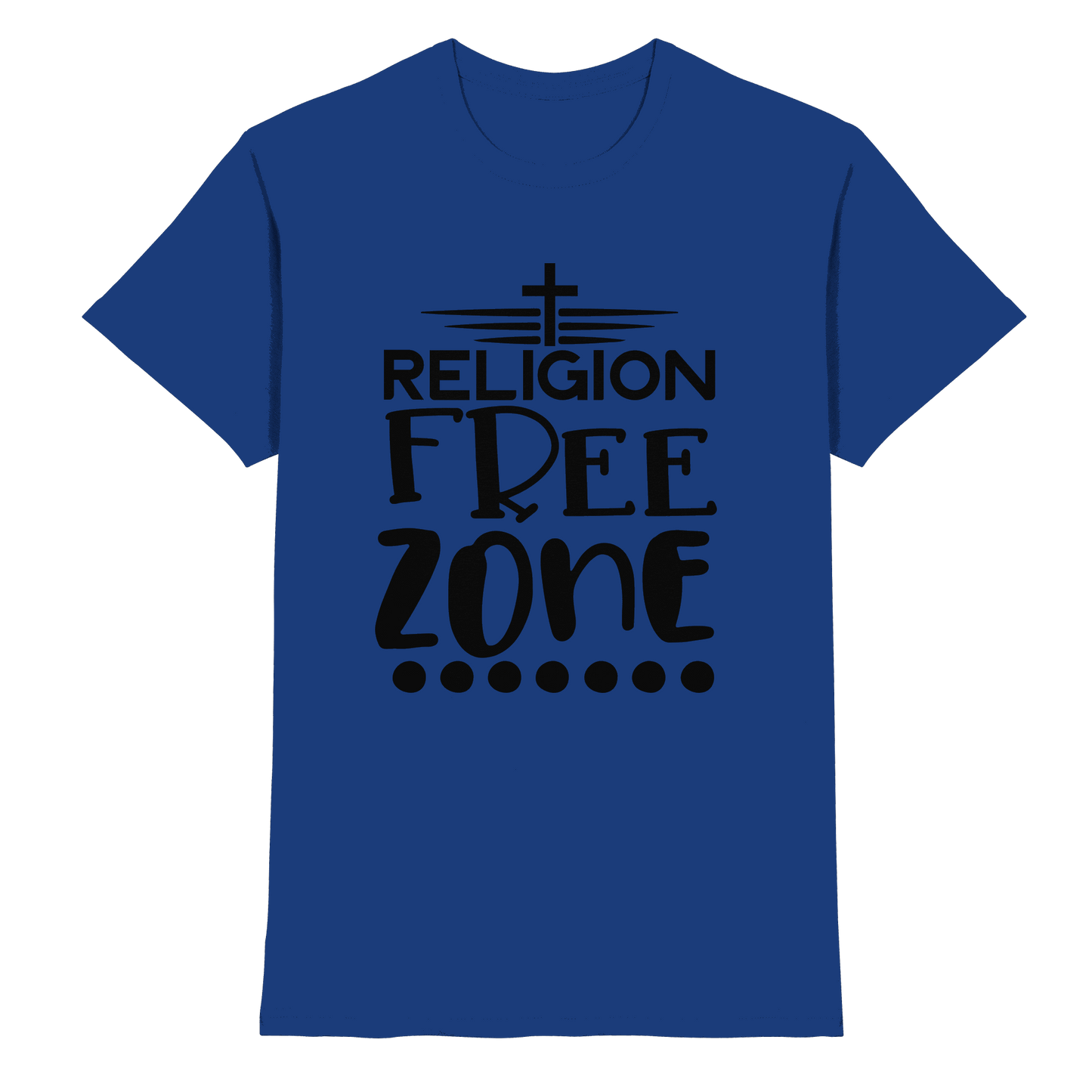 Religion Free Zone | Christliche Kleidung & Geschenke mit Botschaft - Premium Shirt