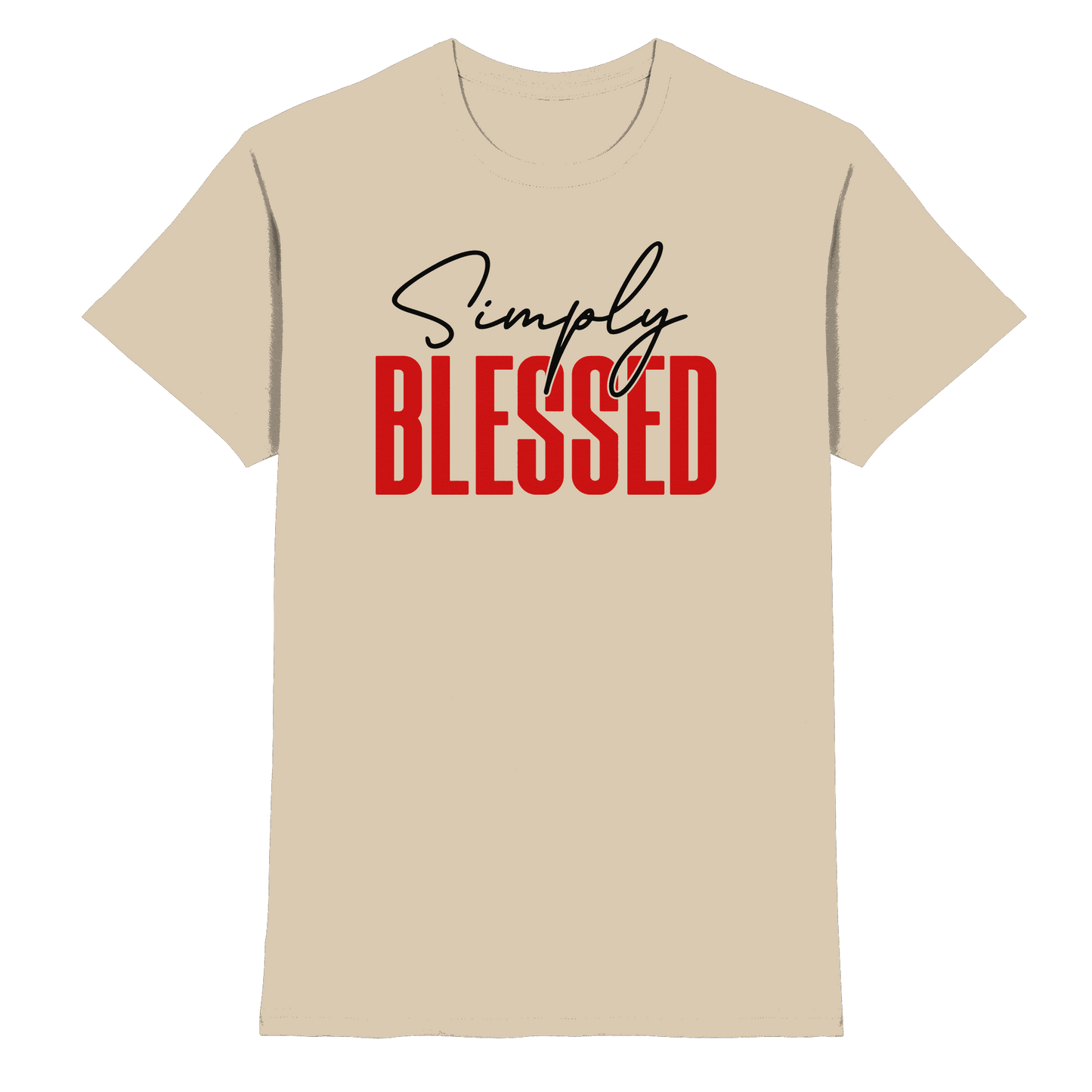 Simply Blessed | Christliches Design mit klarer Botschaft - Premium Shirt
