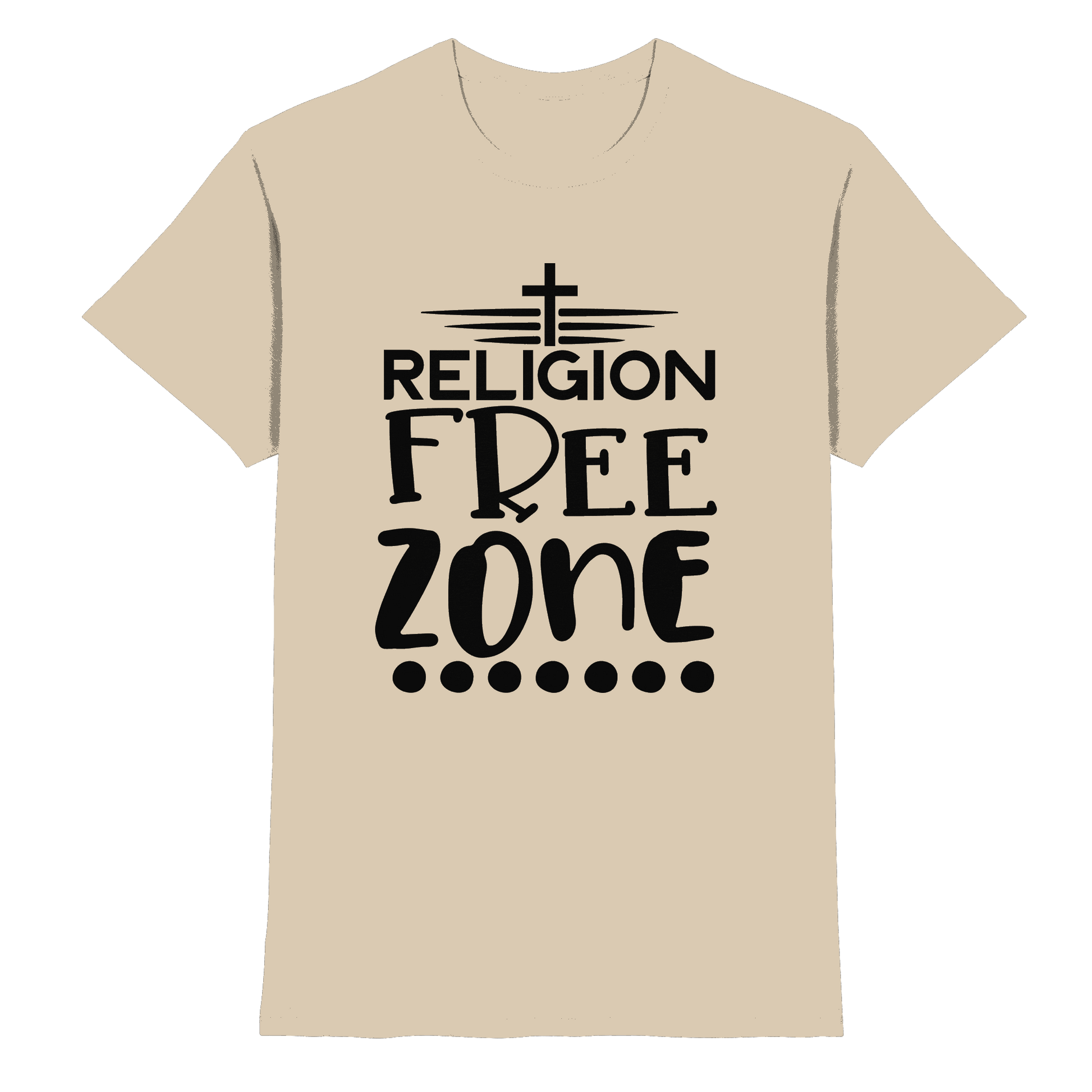Religion Free Zone | Christliche Kleidung & Geschenke mit Botschaft - Premium Shirt