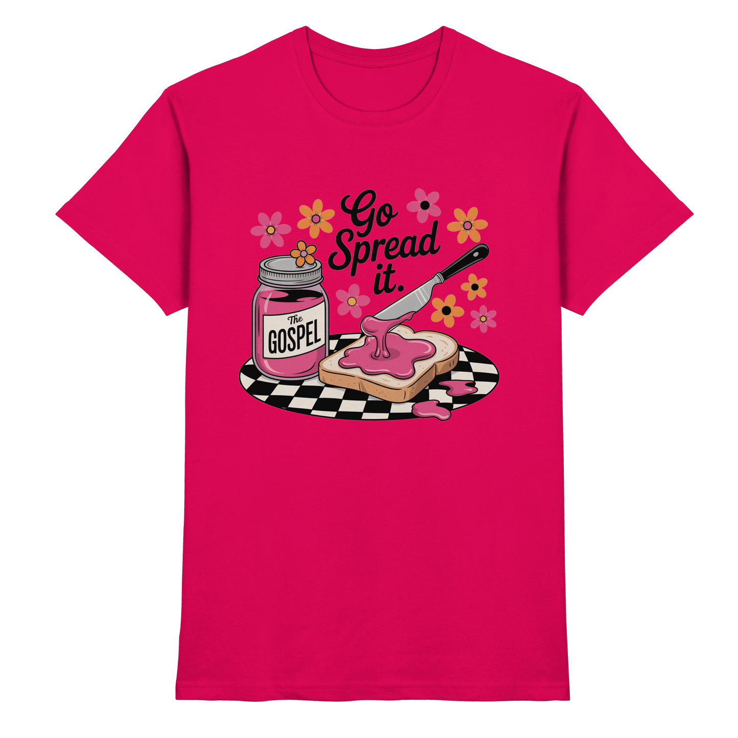 Go Spread It – The Gospel | Christliche Produkte - Premium Shirt