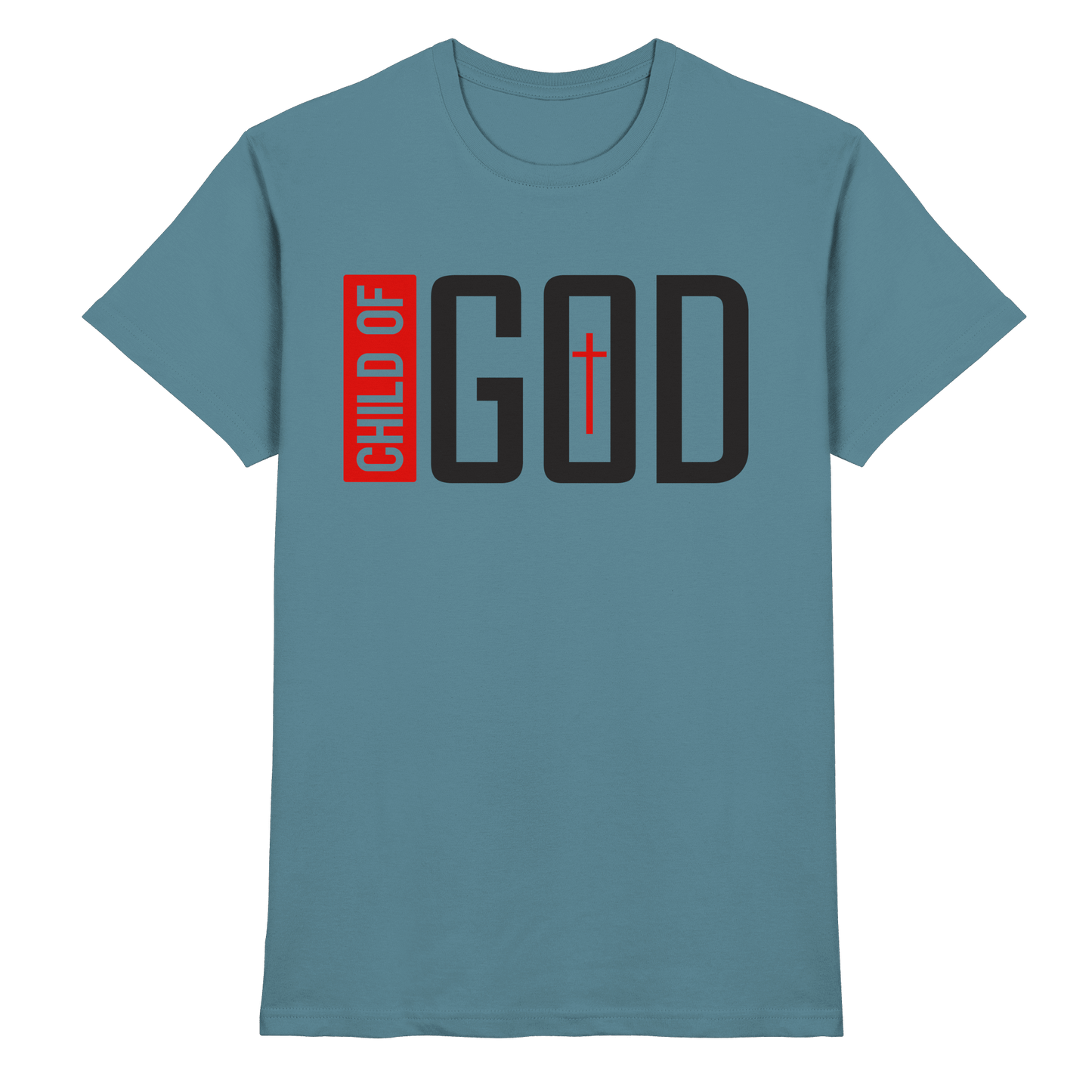 Child of God – Deine Identität in Christus | Christliche Kleidung - Premium Shirt
