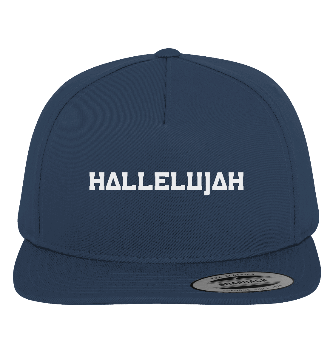 Hallelujah - Premium Snapback - GfoitMa - Navy / Green / One Size