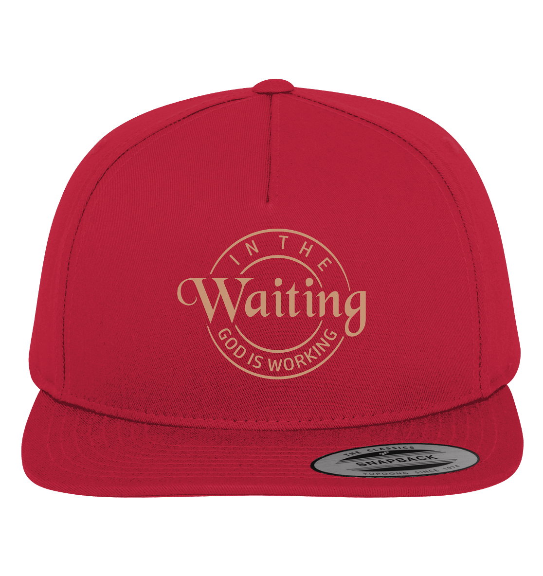 Im Warten wirkt Gott - Premium Snapback