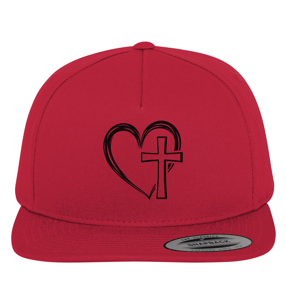 Herz & Kreuz Design - Premium Snapback - GfoitMa