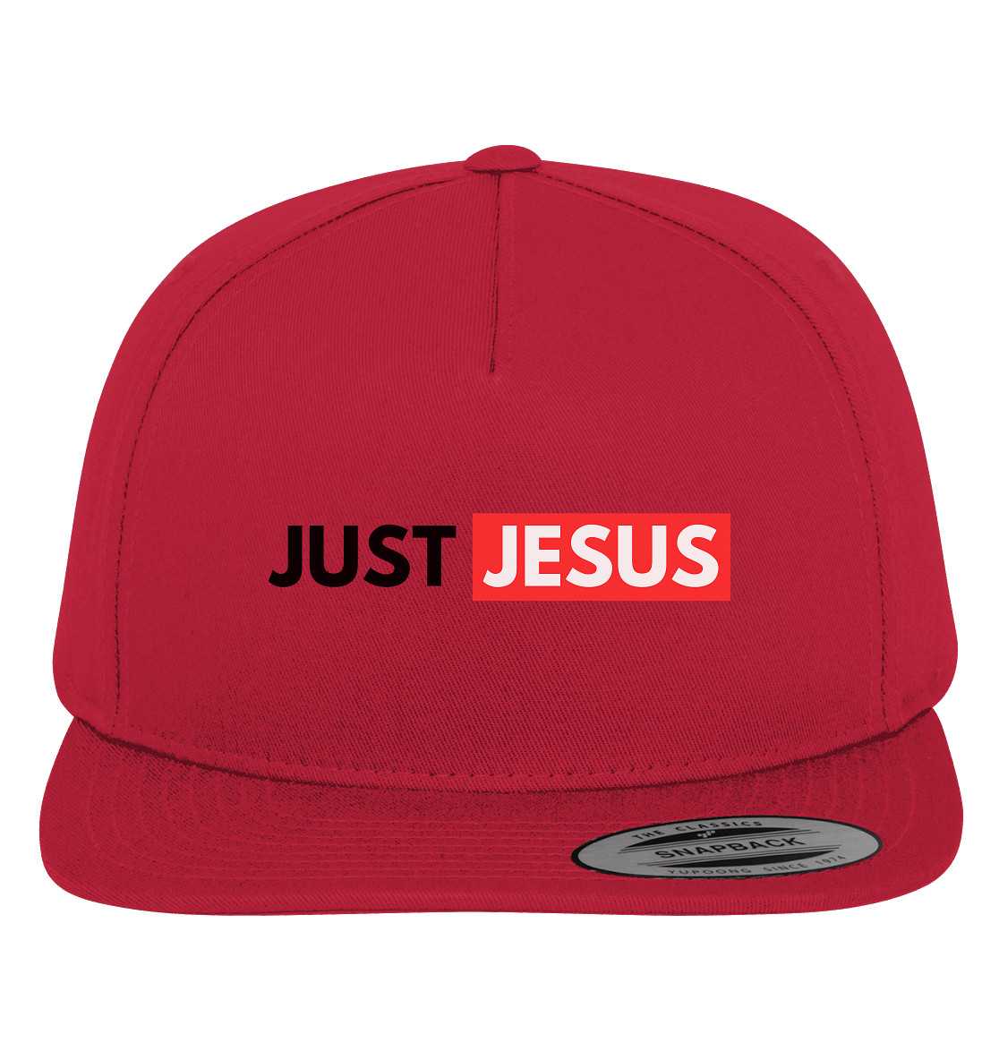 Einfach nur Jesus - Premium Snapback - GfoitMa - Red / Green / One Size