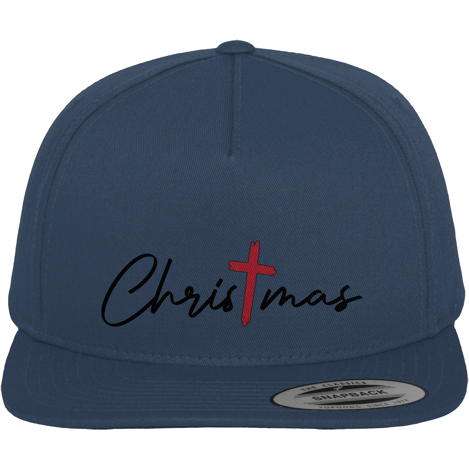 Christmas – das Kreuz im Mittelpunkt von Weihnachten | Christliches Design  - Premium Snapback