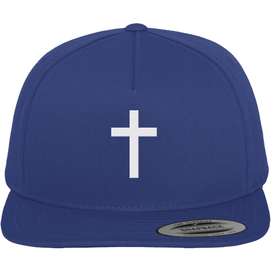 Cross embroidered – simple design with deep meaning (embroidery) - Premium Snapback