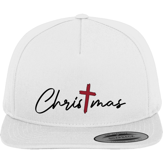 Christmas – das Kreuz im Mittelpunkt von Weihnachten | Christliches Design  - Premium Snapback