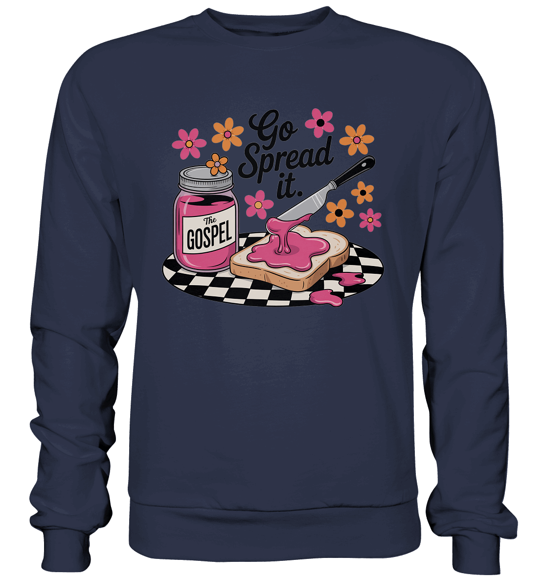 Go Spread It – The Gospel | Christliche Produkte - Premium Sweatshirt