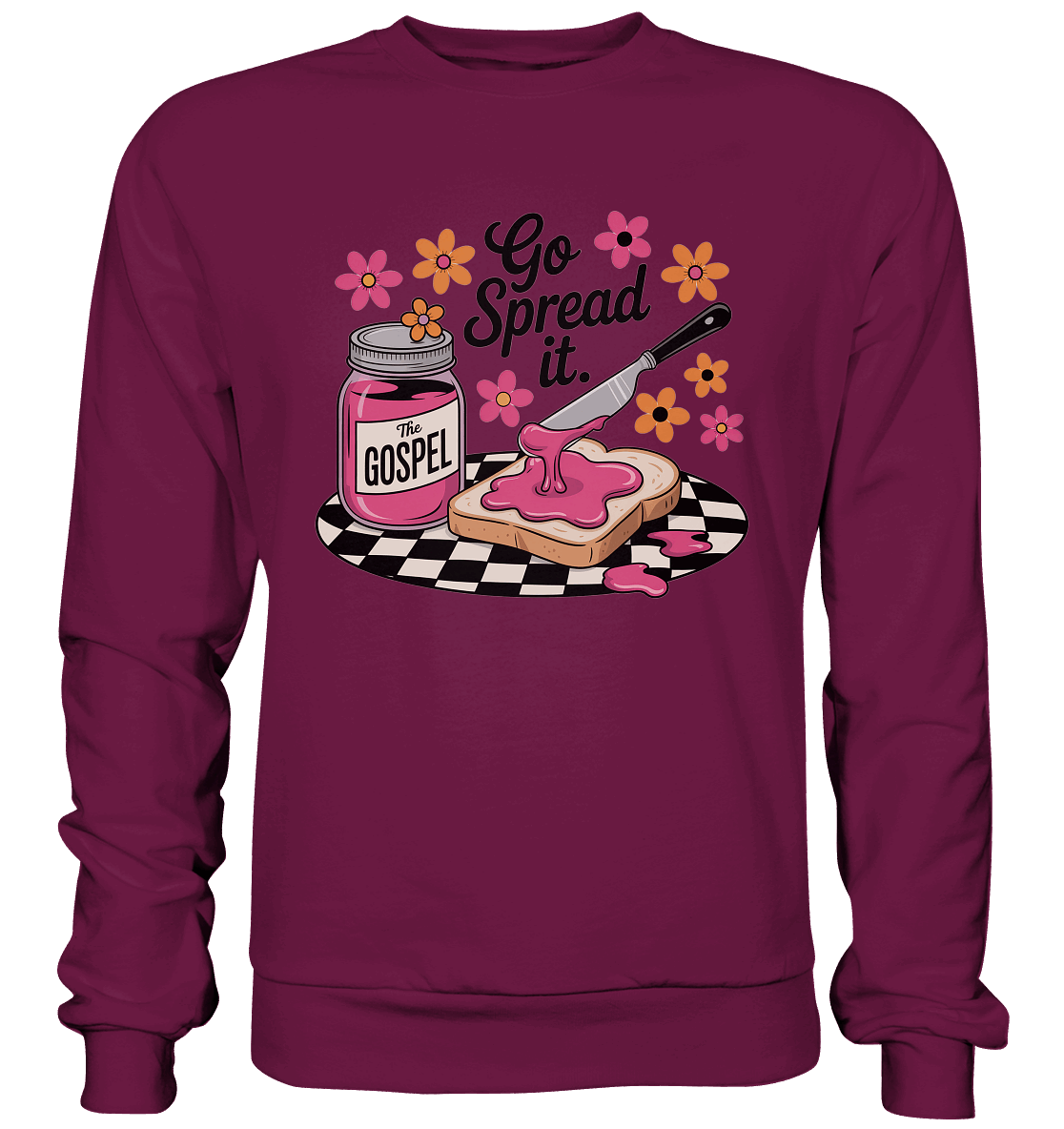 Go Spread It – The Gospel | Christliche Produkte - Premium Sweatshirt