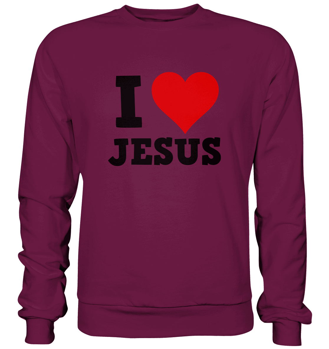 I Love Jesus - Premium Sweatshirt