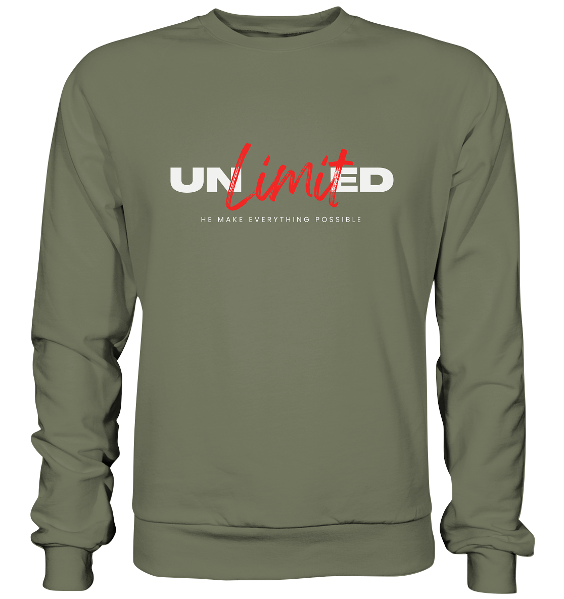 Unbegrenzte Möglichkeiten "Unlimited" - Premium Sweatshirt