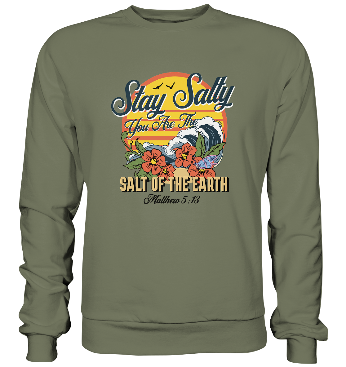 Stay Salty - Retro - Premium Sweatshirt