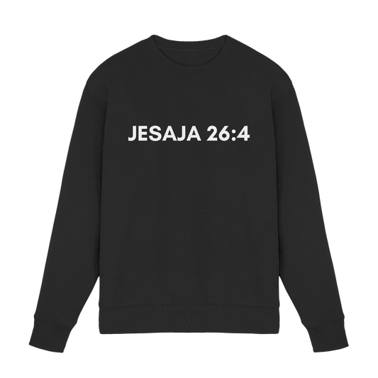 Isaiah 26:4 - The Lord is an Everlasting Rock | Christian Bible Verse Design - Premium Sweatshirt