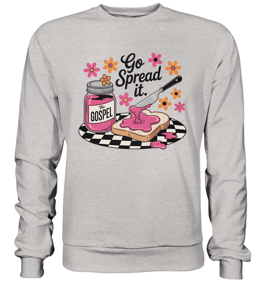 Go Spread It – The Gospel | Christliche Produkte - Premium Sweatshirt