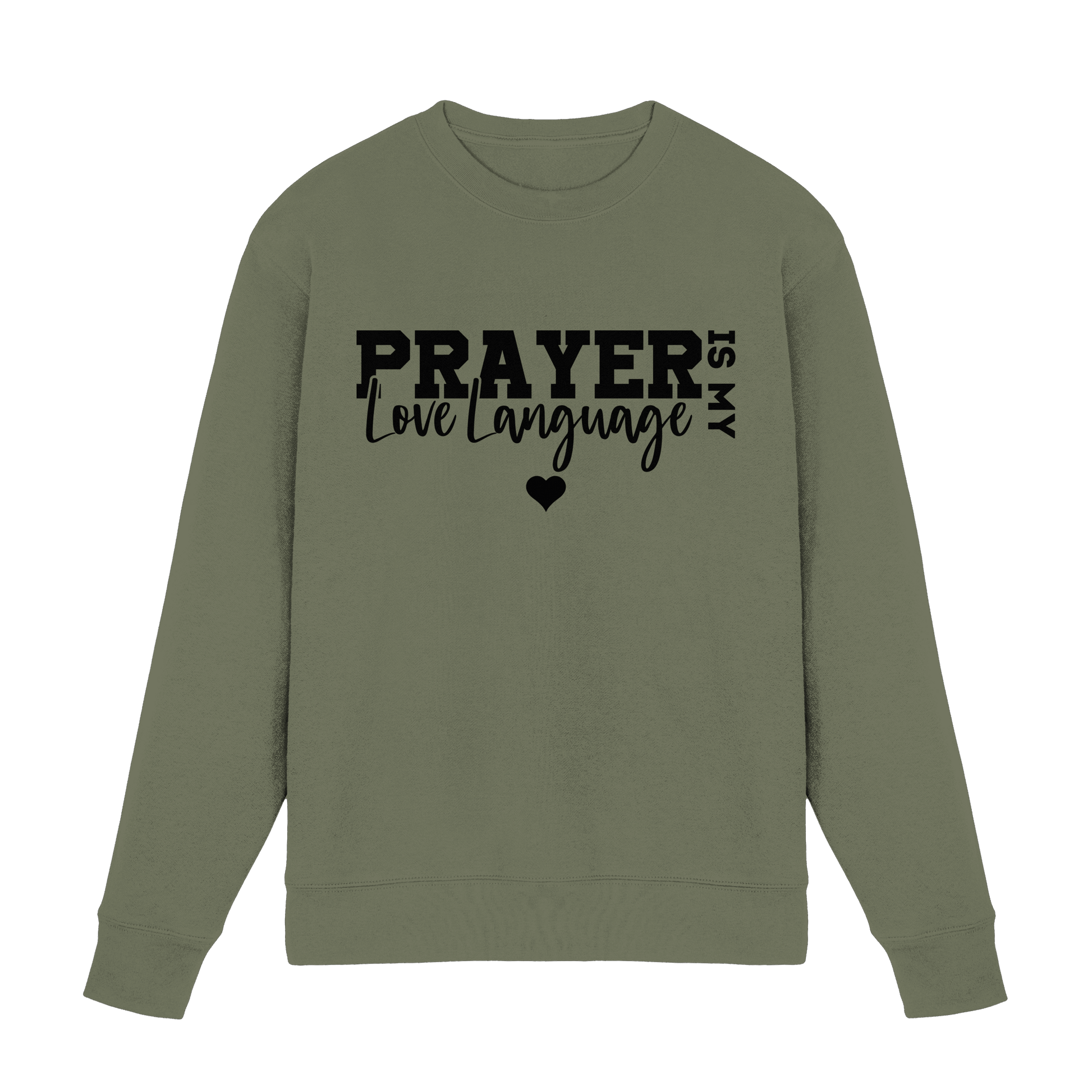 Prayer Is My Love Language – Christliche Kleidung mit Statement - Premium Sweatshirt