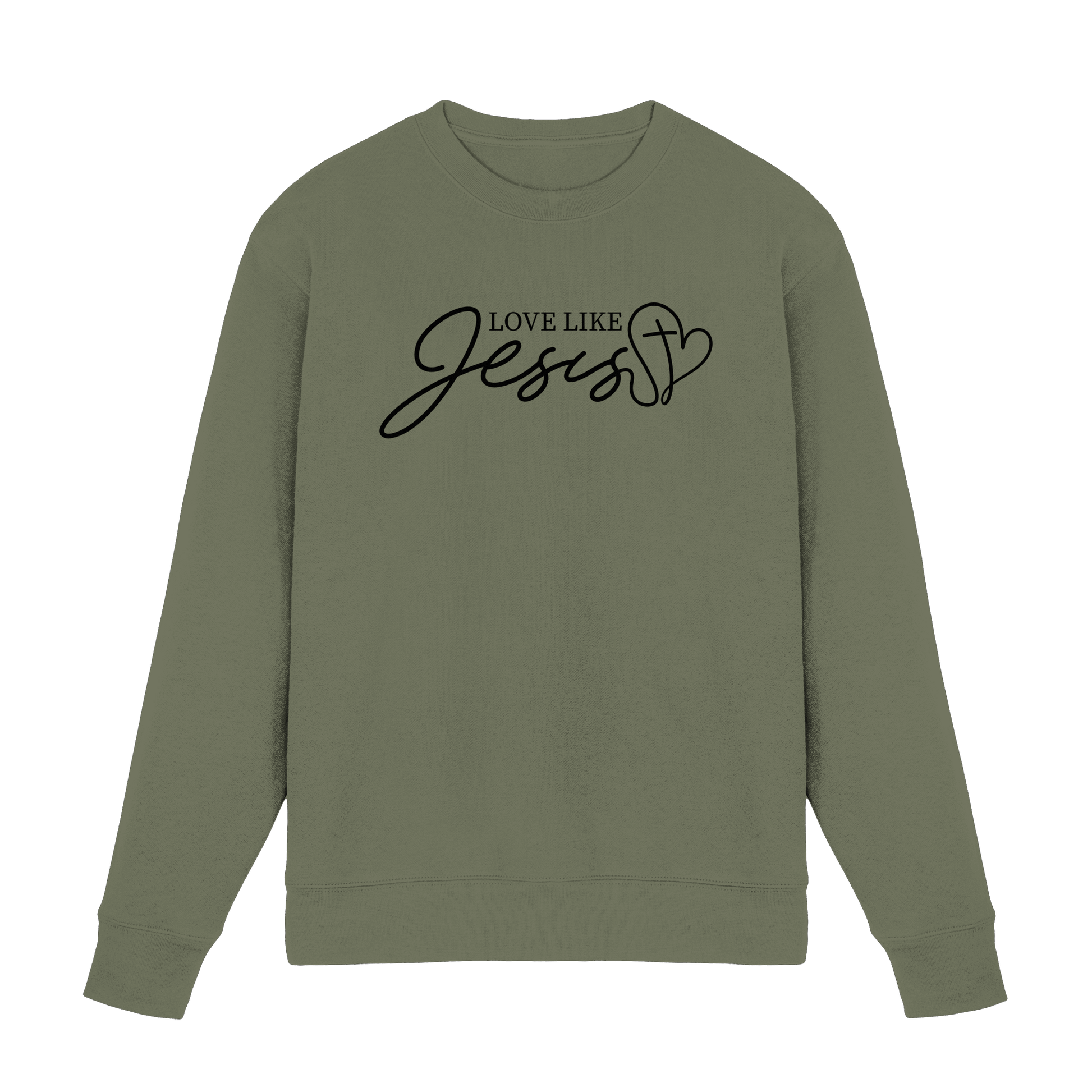 Love Like Jesus – Liebe, die verändert | Ein Statement des Glaubens - Premium Sweatshirt