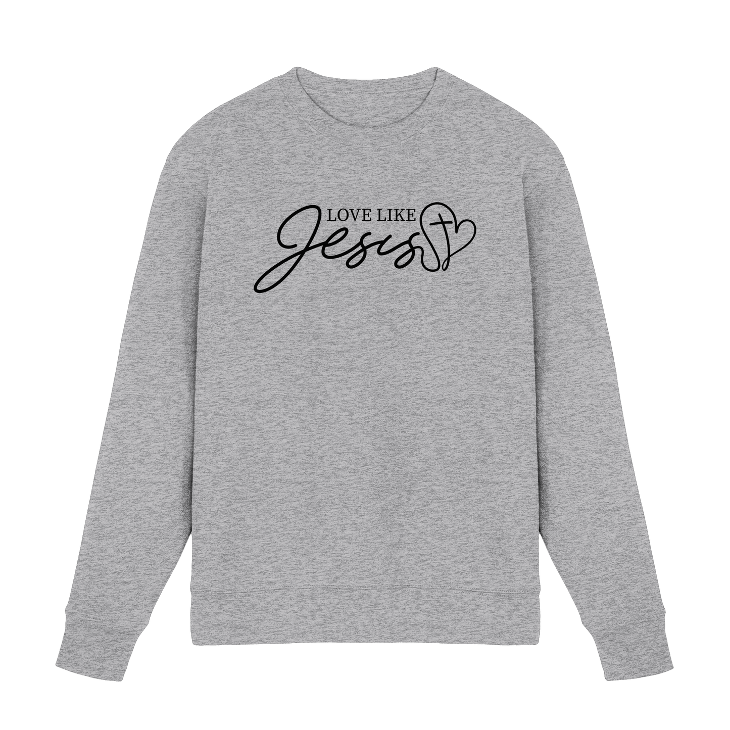 Love Like Jesus – Liebe, die verändert | Ein Statement des Glaubens - Premium Sweatshirt