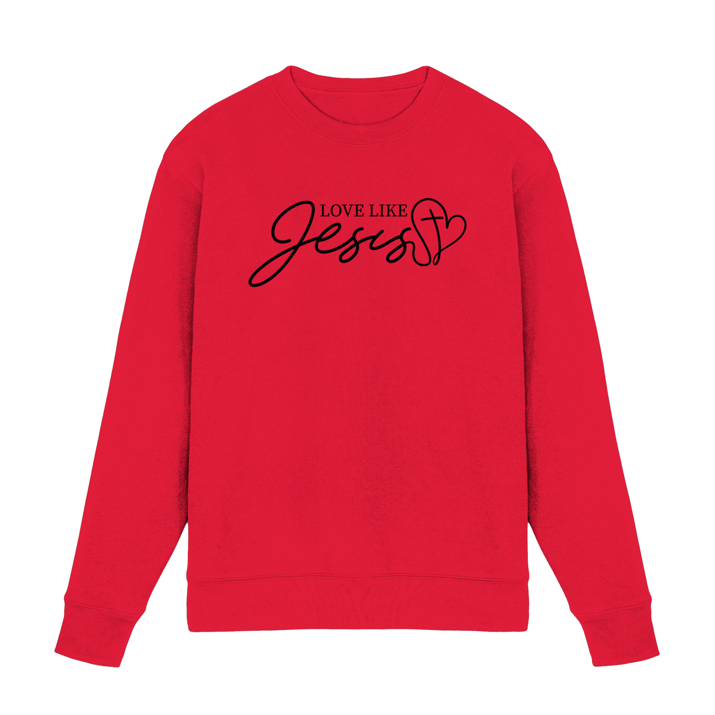 Love Like Jesus – Liebe, die verändert | Ein Statement des Glaubens - Premium Sweatshirt