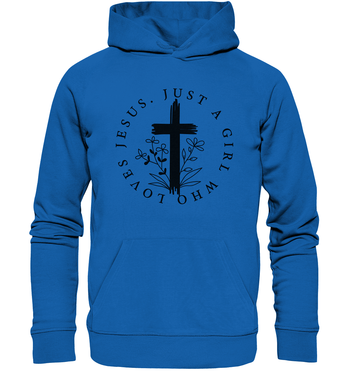 Just a girl who loves Jesus - Premium Unisex Hoodie