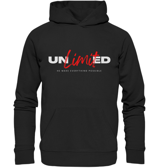 Unbegrenzte Möglichkeiten "Unlimited" - Premium Unisex Hoodie