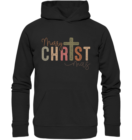 Merry CHRISTmas – Christ in the Center - Premium Unisex Hoodie