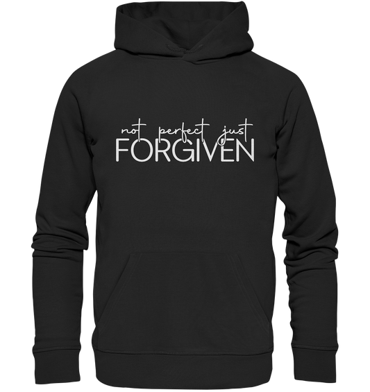 Not Perfect, Just Forgiven - Premium Unisex Hoodie