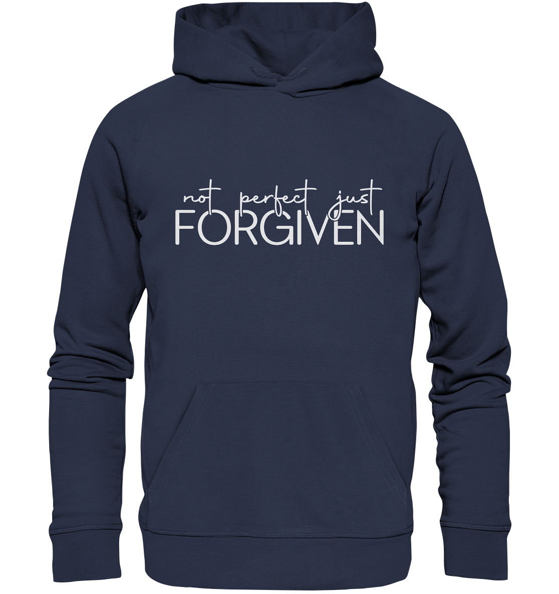 Not Perfect, Just Forgiven - Premium Unisex Hoodie