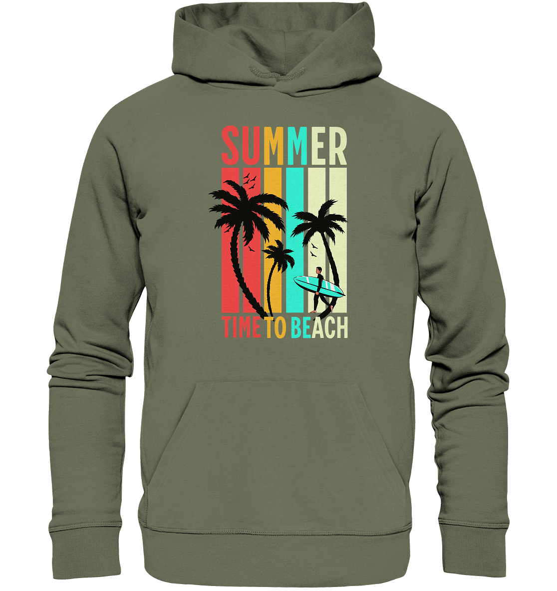Summer Time to Beach – Sonne, Sand & Lebensfreude - Premium Unisex Hoodie