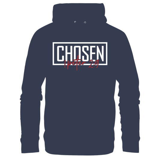 Chosen – 1. Petrus 2:9 – Auserwählt und berufen | Christliche Produkte - Premium Unisex Hoodie