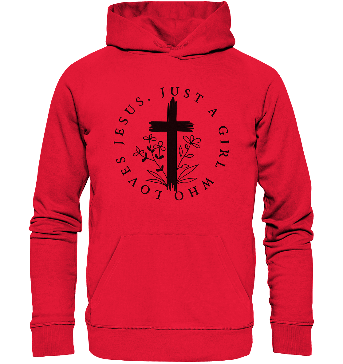 Just a girl who loves Jesus - Premium Unisex Hoodie
