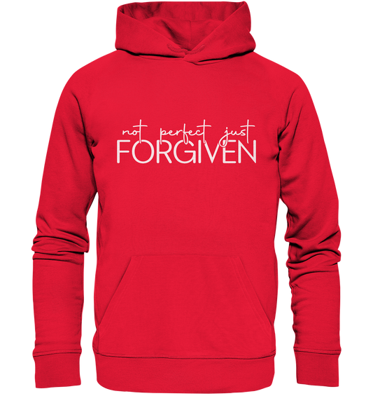 Not Perfect, Just Forgiven - Premium Unisex Hoodie