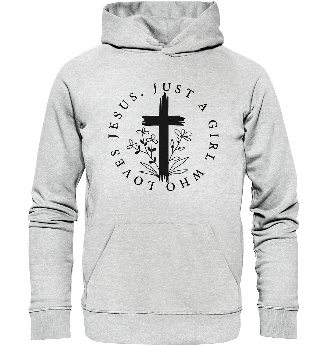 Just a girl who loves Jesus - Premium Unisex Hoodie