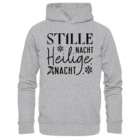 Stille Nacht, heilige Nacht – Die wahre Botschaft von Weihnachten - Premium Unisex Hoodie