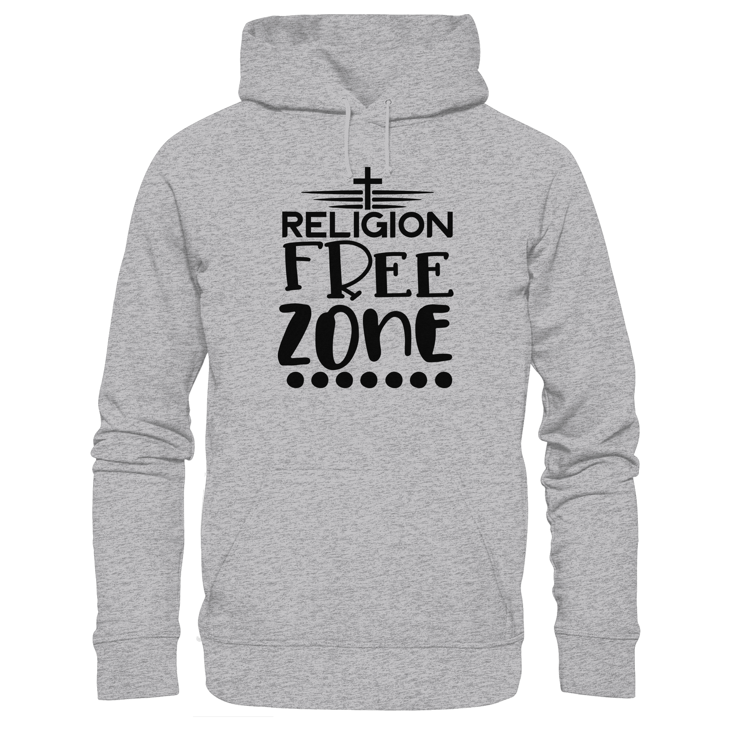 Religion Free Zone | Christliche Kleidung & Geschenke mit Botschaft - Premium Unisex Hoodie