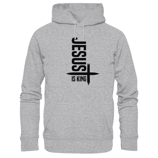 Jesus is King | Ein Statement des Glaubens - Premium Unisex Hoodie
