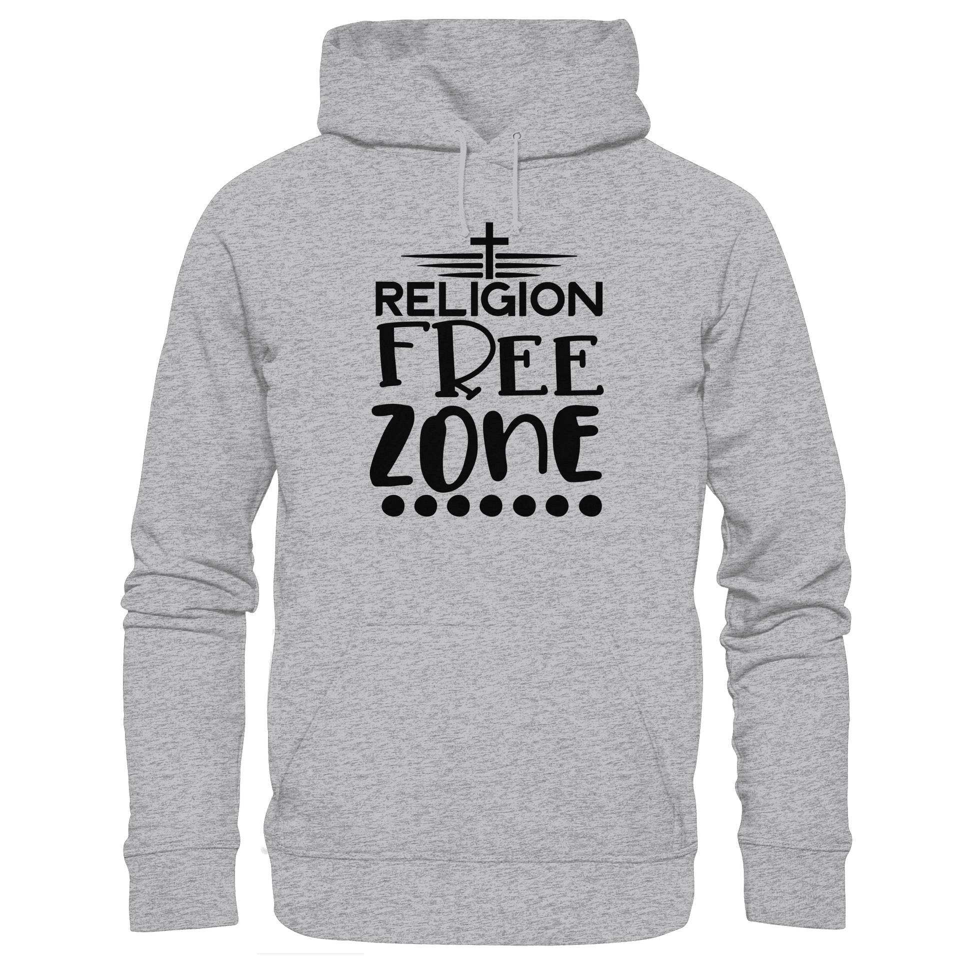 Religion Free Zone | Christliche Kleidung & Geschenke mit Botschaft - Premium Unisex Hoodie