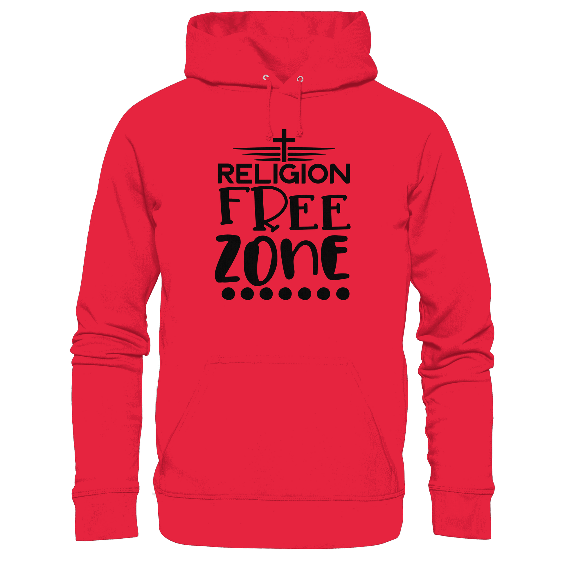 Religion Free Zone | Christliche Kleidung & Geschenke mit Botschaft - Premium Unisex Hoodie